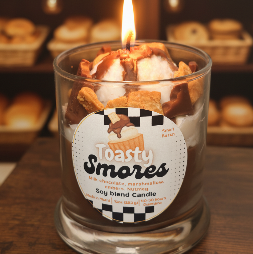 Toasty S'mores Candle