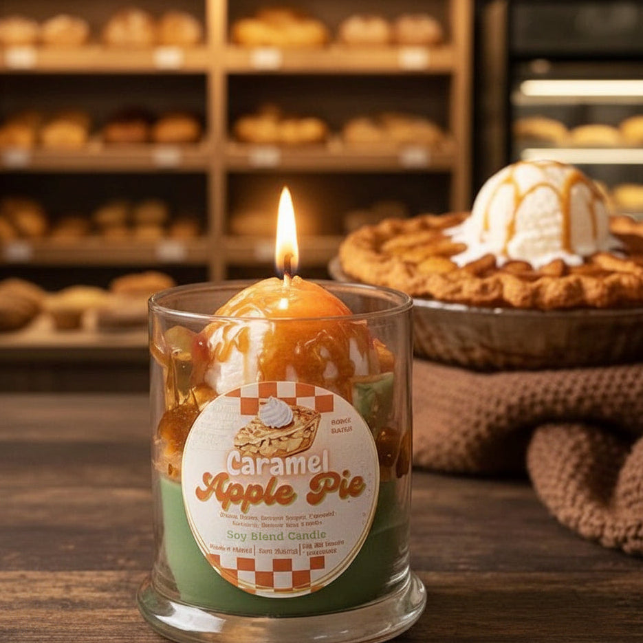 Caramel Apple Pie Candle