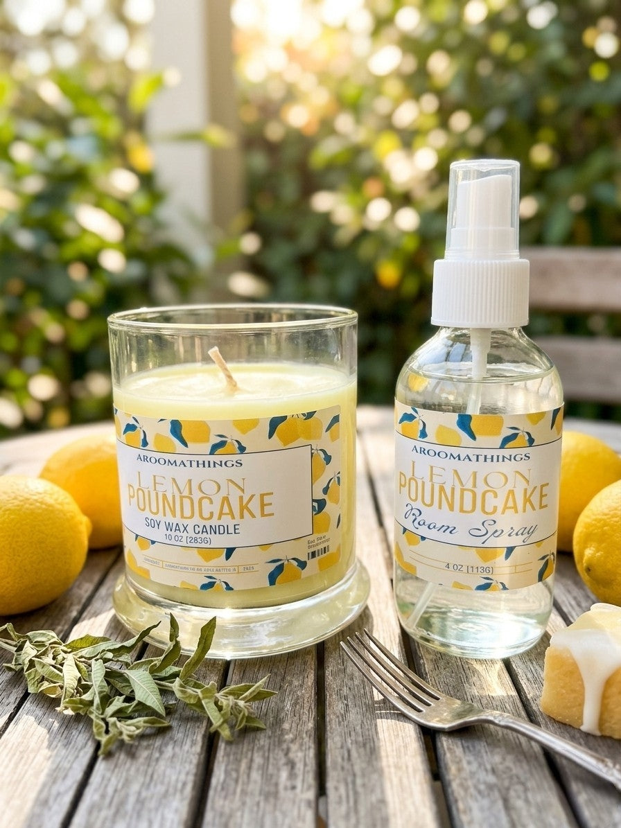 Lemon Poundcake candle
